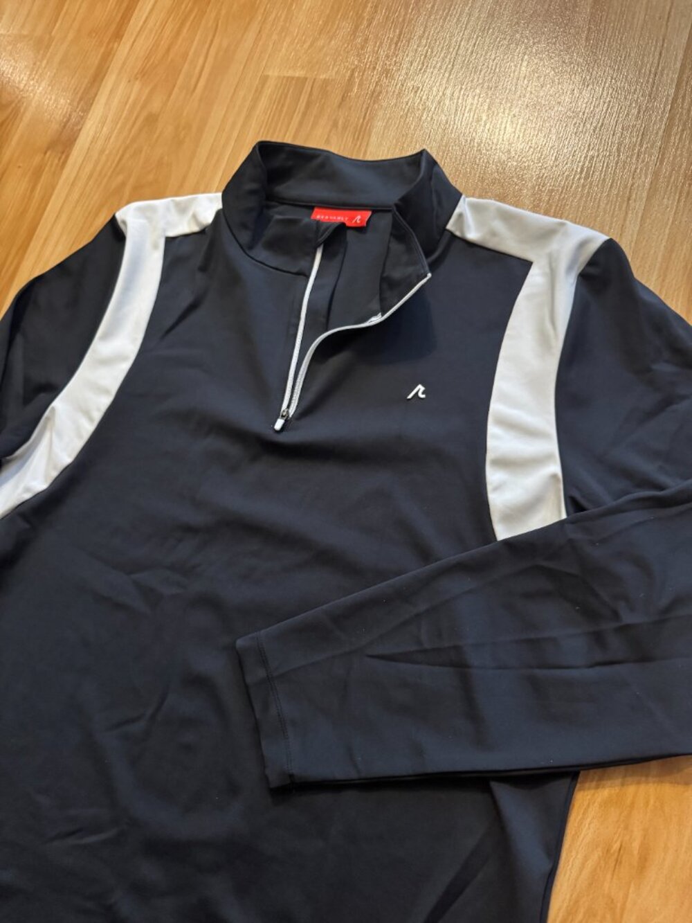 Redvanly Performance Stretch Quarter Zip Half Zip Golf Pullover- Men's Medium